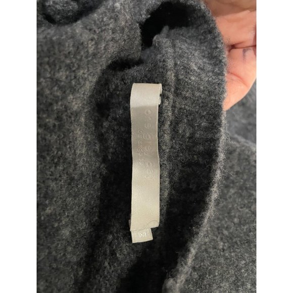 One Grey Day mercerized yak Wool Sweater metal ascent Sz M Anthropologie gray - Picture 8 of 15